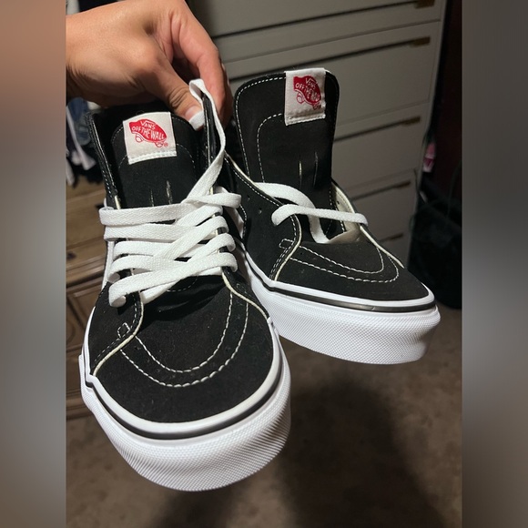 Men Vans Black 9.5 NEW - Picture 9 of 9